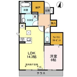 匠乃館　Ｄの物件間取画像